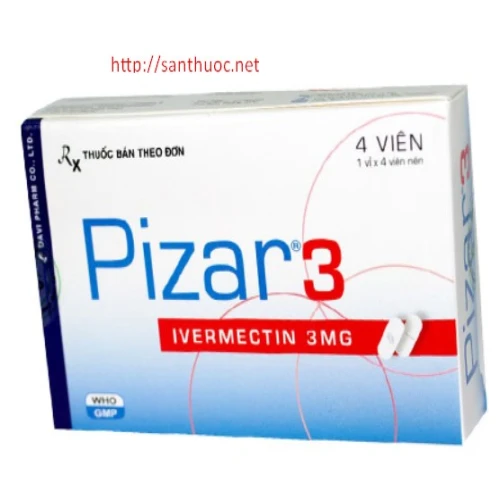  pizar 3 - Thuốc tẩy giun hiệu quả