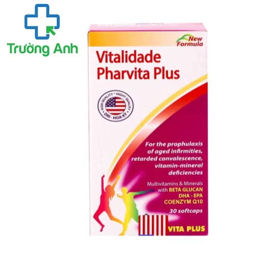 Vitalidade Pharvita Plus - Viên uống bổ sung vitamin cho cơ thể