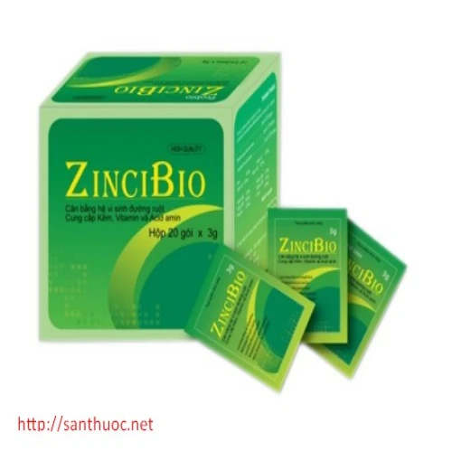 Zinci Bio - Thuốc giúp phòng và điều trị rối loạn tiêu hóa hiệu quả