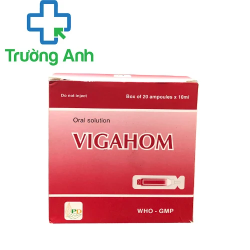 Vigahom - Thuốc điều trị thiếu máu do thiếu sắt của Phương Đông
