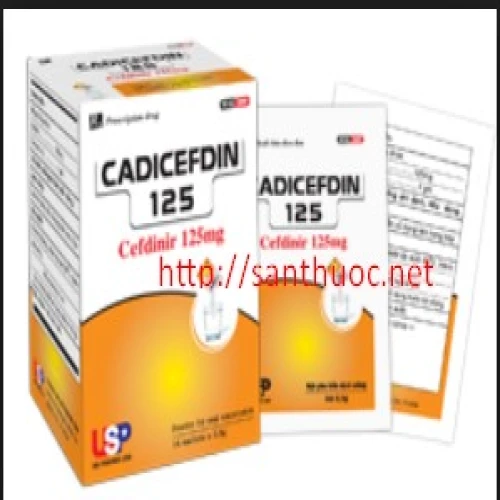 CADICEFDIN 125 - Thuốc kháng sinh hiệu quả