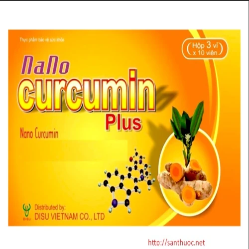 Nano Curcumin Plus - Thực phẩm chức năng giúp tăng cường sức khỏe đường tiêu hóa hiệu quả