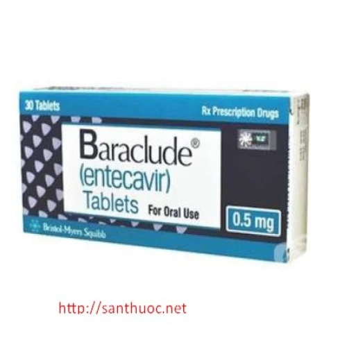 Baraclude 0,5mg - Thuốc điều trị viêm gan B mạn tính hiệu quả