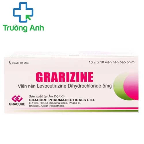 GRARIZINE - Thuốc điều trị viêm mũi dị ứng hiệu quả của Gracure