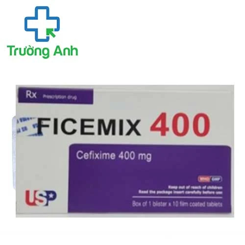 Ficemix 400 - Thuốc điều trị nhiễm khuẩn của US Pharma