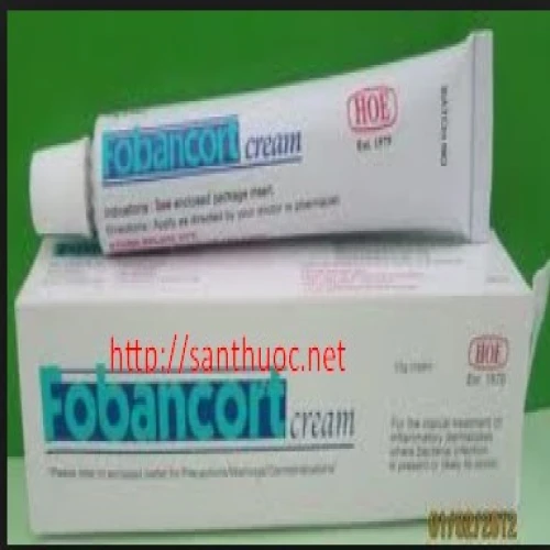 Fobancort 5g - Thuốc điều trị bệnh da liễu hiệu quả