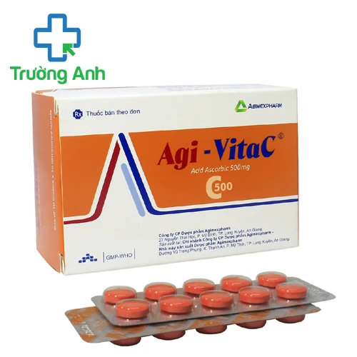 Agi-vitac 500mg - Thuốc bổ sung Vitamin C hiệu quả của Agimexpharm
