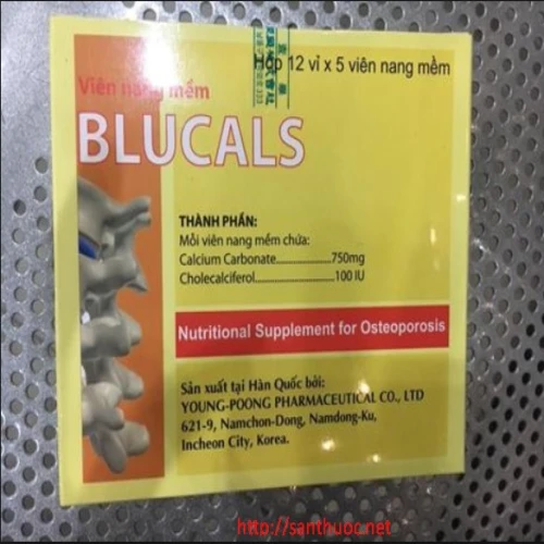 Blucals soft cap - Thuốc giúp bổ sung các vitamin và khoáng chất cho cơ thể hiệu quả