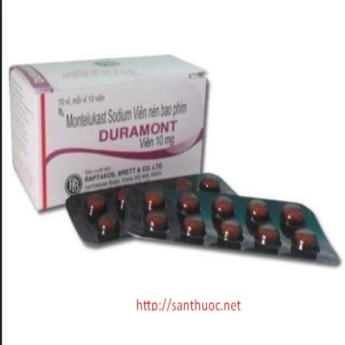 Duramont 10mg - Thuốc giúp điều trị hen phế quản hiệu quả