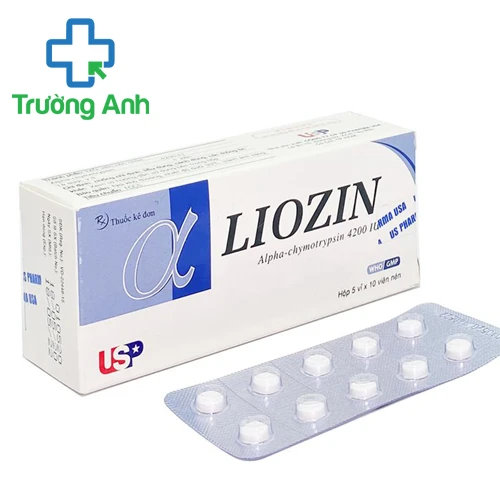 Liozin - Thuốc giảm phù nề, kháng viêm của US Pharma USA