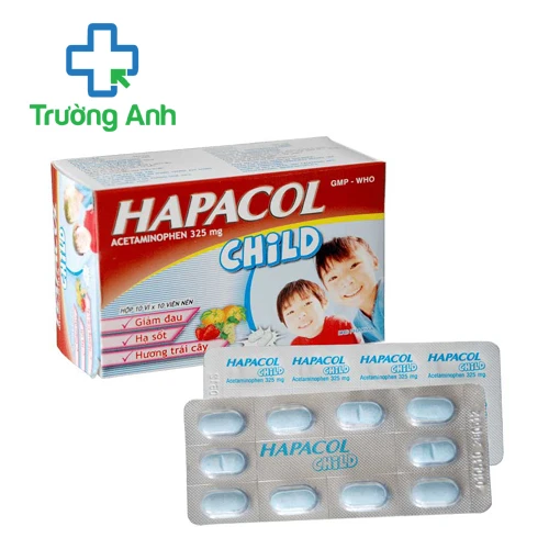 Hapacol Child - Thuốc giảm đau, hạ sốt cho trẻ em của DHG PHARMA