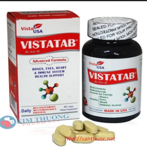 VISTATAB - Giúp bổ sung vitamin và khoáng chất cho cơ thể hiệu quả