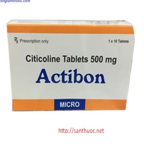 Actibon 500mg - Thuốc điều trị tai biến mạch máu não hiệu quả