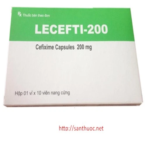 Lecefti 200mg - Thuốc điều trị nhiễm khuẩn hiệu quả