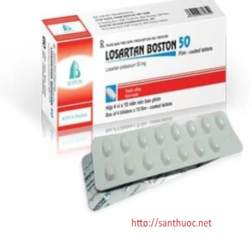 Losartan 50mg Boston - Thuốc điều trị huyết áp cao hiệu quả