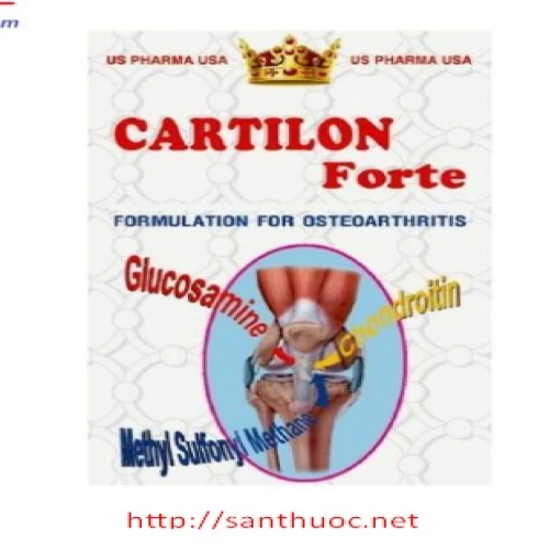 Cartilon Forte 500mg - Thực phẩm chức năng giúp nuôi dưỡng sụn khớp hiệu quả