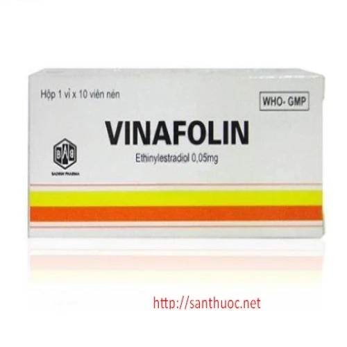 Vinafolin 0.05mg - Thuốc giúp thay thế Hormon ở phụ nữ sau mãn kinh hiệu quả