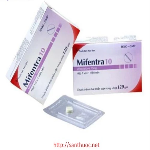 Mifentras 10mg - Thuốc giúp tránh thai khẩn cấp trong vòng 120 giờ hiệu quả cho phụ nữ