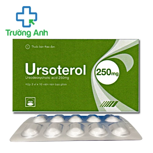 Ursoterol 250mg - Thuốc điều trị xơ gan, sỏi mật của Pymepharco