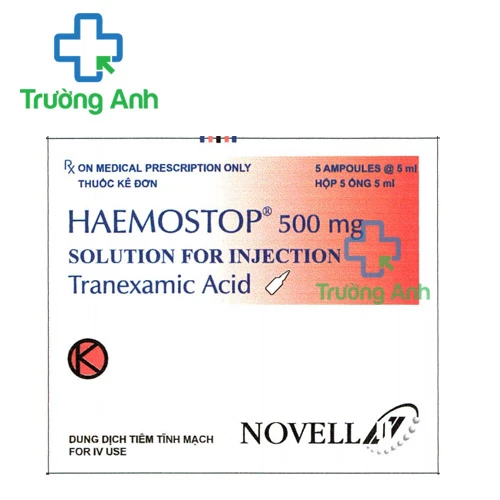 Haemostop 100mg/ml - Thuốc điều trị xuất huyết của Novell
