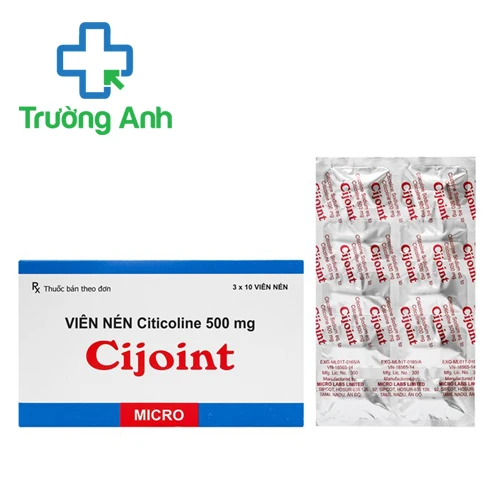 Cijoint 500mg - Điều trị chấn thương mạch máu não của Micro Labs