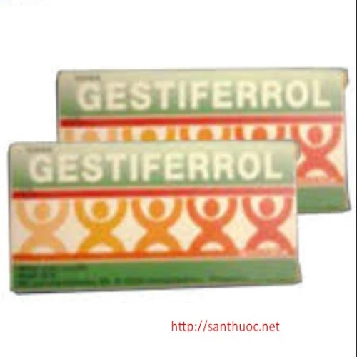 Gestiferol  - Giúp bổ sung sắt hiệu quả của Bỉ