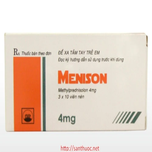 Menison 4mg - Thuốc giúp chống viêm hiệu quả