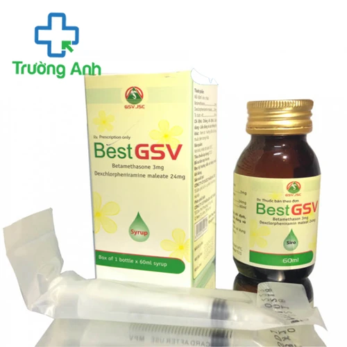 Best GSV - Thuốc điều trị hen phế quản, viêm mũi dị ứng hiệu quả