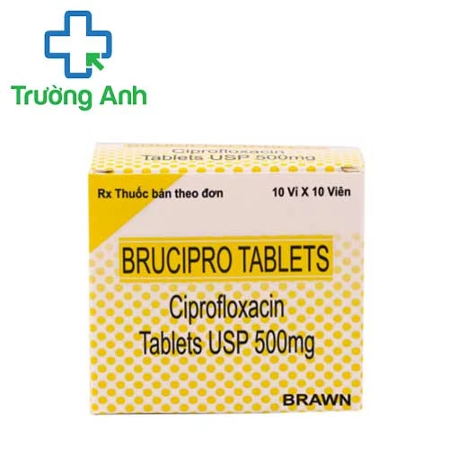 BRUCIPRO - Thuốc chống nhiễm khuẩn, kháng virus của Ấn Độ