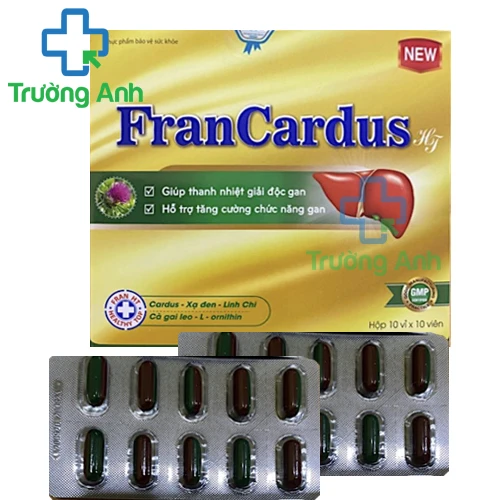 FranCardus HT - Thực phẩm tăng cường chức năng gan của Frant HT