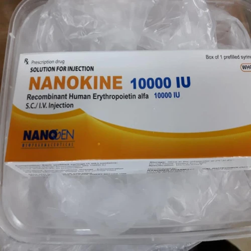 Nanokine 10000IU/ml - Thuốc tiêm điều trị thiếu máu của Nanogen