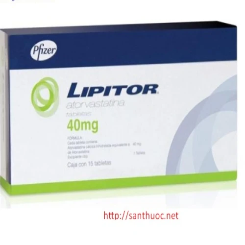  lipitor 40mg - Thuốc hạ mỡ máu hiệu quả