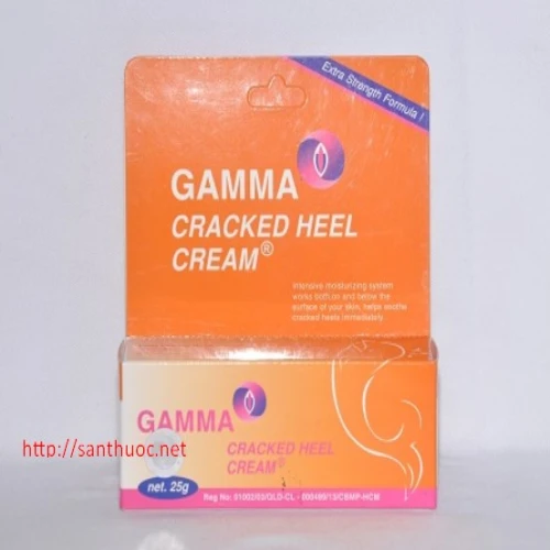 Gamma cracked heel Cre. 25g - Thuốc giúp tăng cường độ ẩm cho da hiệu quả