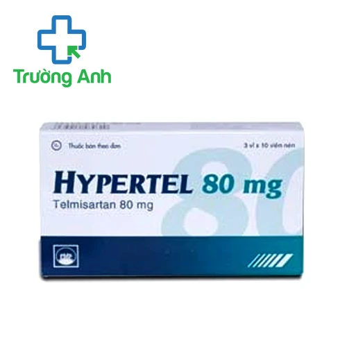 Hypertel 80mg - Thuốc điều trị huyết áp vô căn của Pymepharco