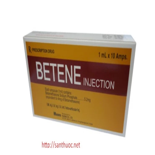Betene Injection 4mg/1ml - Thuốc chống viêm, chống dị ứng hiệu quả