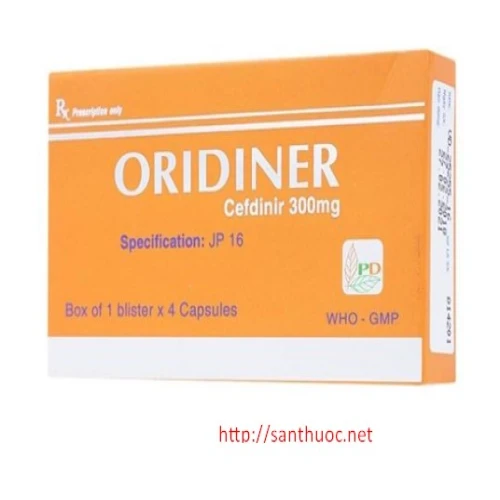 Oridiner 300mg - Thuốc kháng sinh hiệu quả