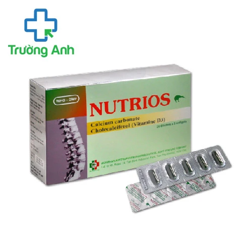 Nutrios - Thuốc bổ sung ion calci trong máu của USA – NIC Pharma