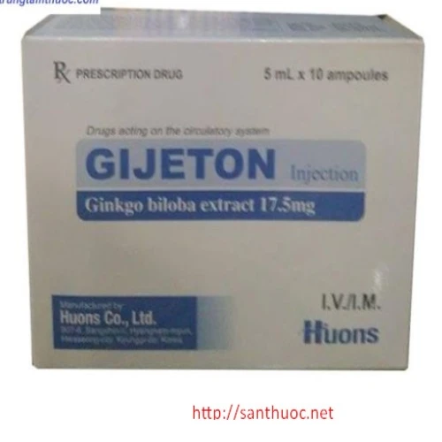 Gijeton 17,5mg/5ml - Thuốc điều trị rối loạn tuần hoàn não hiệu quả của Hàn Quốc