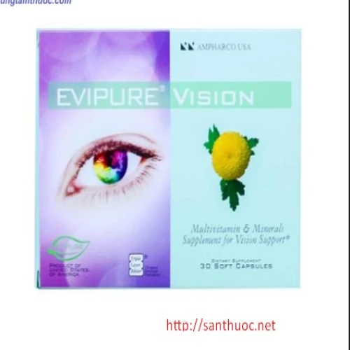 EVIPURE VISION - Thực phẩm chức năng giúp bổ mắt hiệu quả