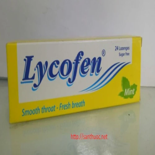 Viên ngậm Lycofen  - Giúp giảm ho hiệu quả