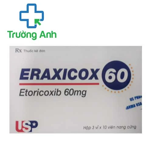 Eraxicox 60mg - Thuốc giảm đau các bệnh xương khớp hiệu quả