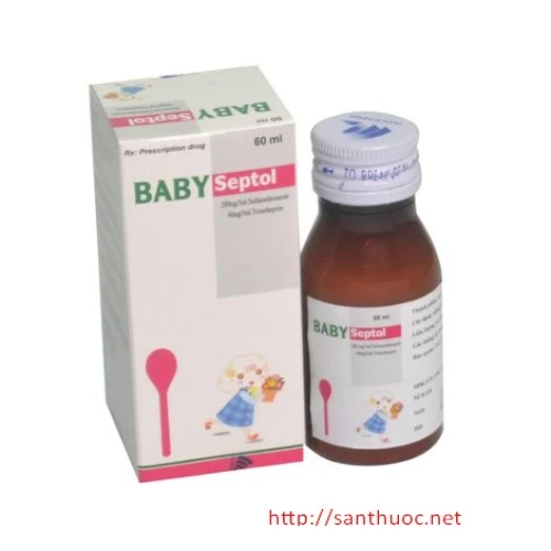 Babyseptol 60ml - Thuốc điều trị nhiễm khuẩn hiệu quả