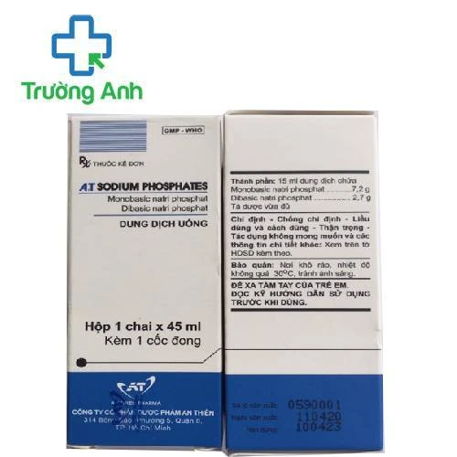 A.T Sodium Phosphates - Thuốc điều trị táo bón của An Thiên