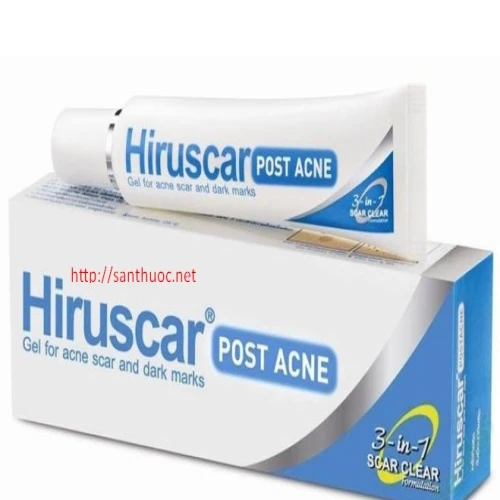 Hiruscar Post acne 5-10g - Thuốc giúp giảm thâm, sẹo hiệu quả
