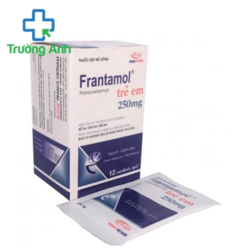 Frantamol trẻ em 250mg - Thuốc giảm đau, hạ sốt của Éloge