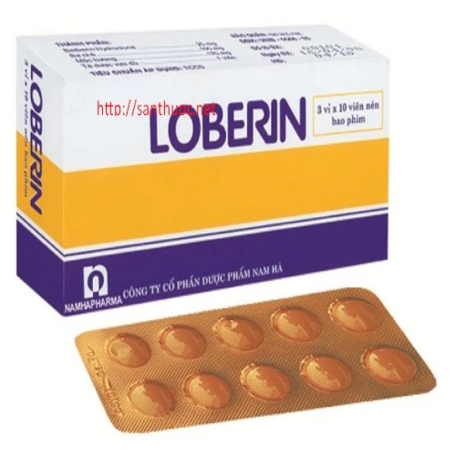  Loberin - Thuốc giúp điều trị tiêu chảy hiệu quả