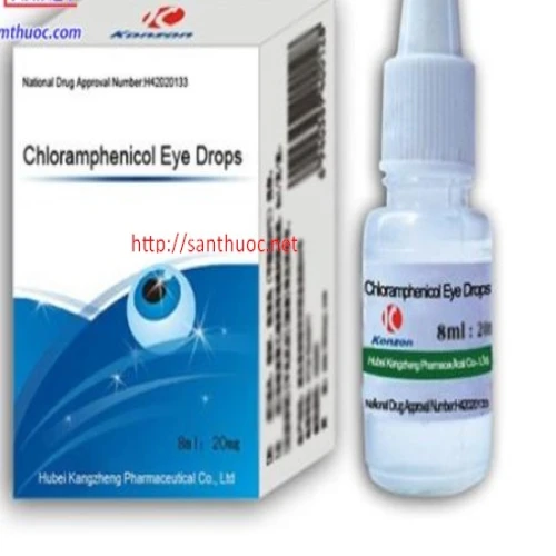 Cloramphenicol Eye Drops 8ml Hà Nội - Thuốc điều trị các bệnh về mắt hiệu quả