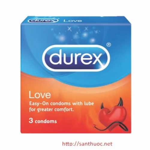 Durex love - Bao cao su tránh thai hiệu quả