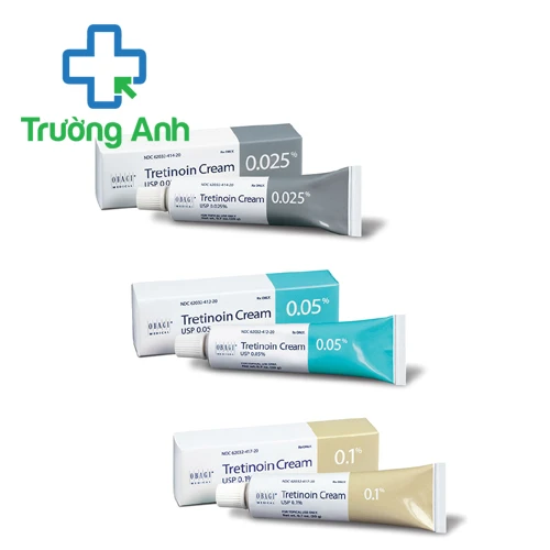 Tretinoin Cream-Điều trị mụn trứng cá, vảy nến của Obagi Medical