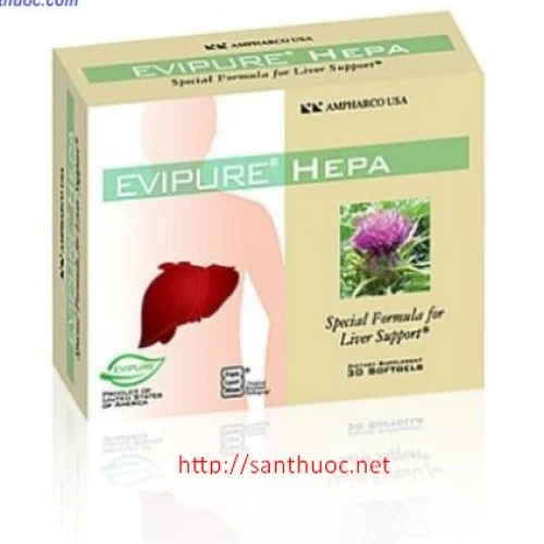 Evipure Hepa - Thực phẩm chức năng giúp tăng cường chức năng gan hiệu quả